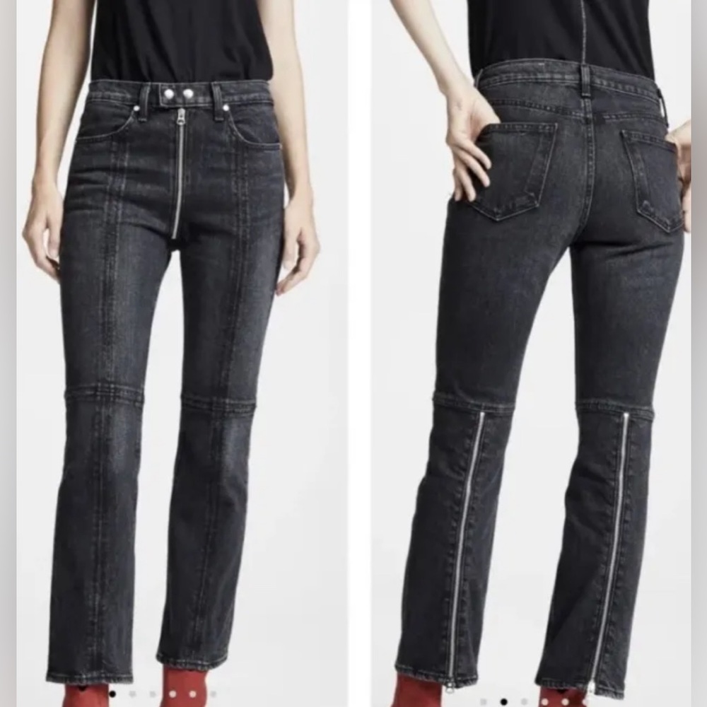 Rag & Bone Iver Denim with Exposed Zipper